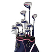 Wilson Wilson Profile Set de golf para mujer de 13 piezas 2025 | Bolsa de golf carro (varilla de grafito)