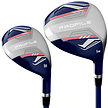 Wilson Wilson Profile Set de golf para mujer de 13 piezas 2025 | Bolsa de golf carro (varilla de grafito)