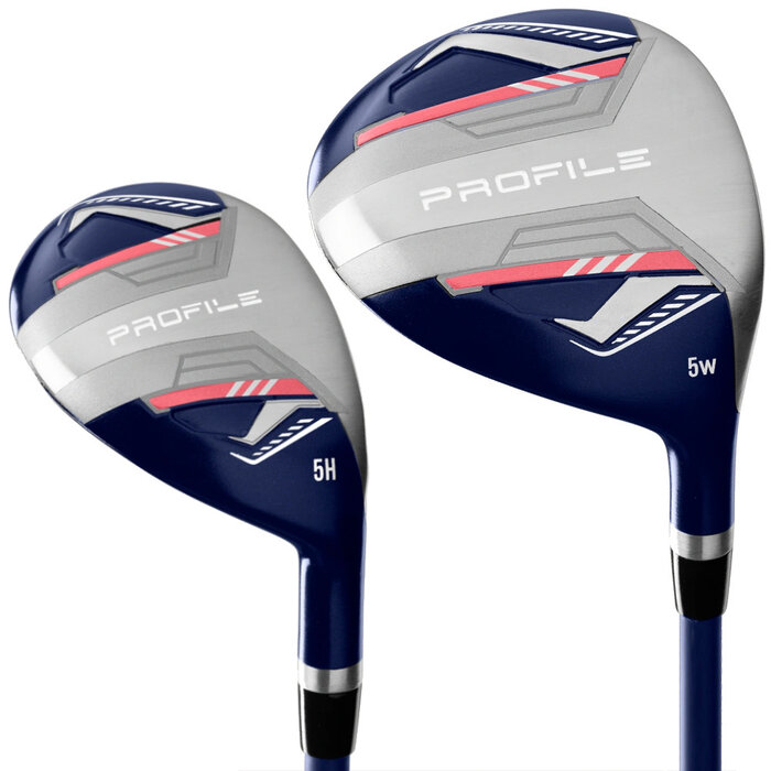 Wilson Wilson Profile Set de golf para mujer de 13 piezas 2025 | Bolsa de golf carro (varilla de grafito)