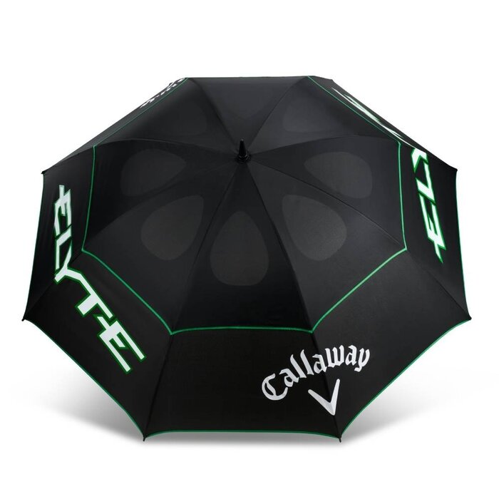 Callaway Callaway Shield 68 Inch Double Canopy Elyte Paraguas de golf - Negro