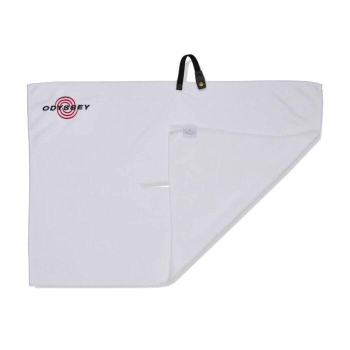 Callaway Toalla de golf de microfibra Callaway Odyssey - Blanca