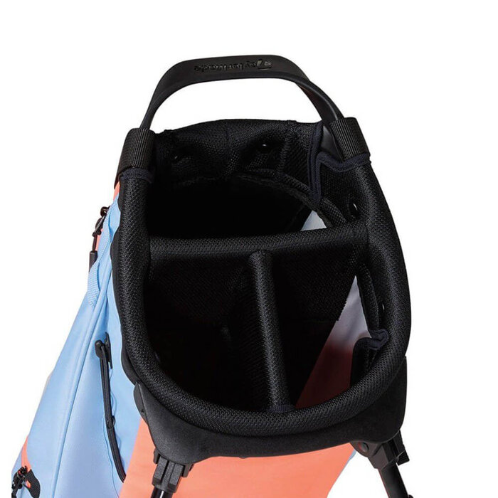 TaylorMade TaylorMade Flextech Carry Bolsa de golf trípode 2025 - Azul Naranja
