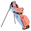 TaylorMade TaylorMade Flextech Carry Bolsa de golf trípode 2025 - Azul Naranja