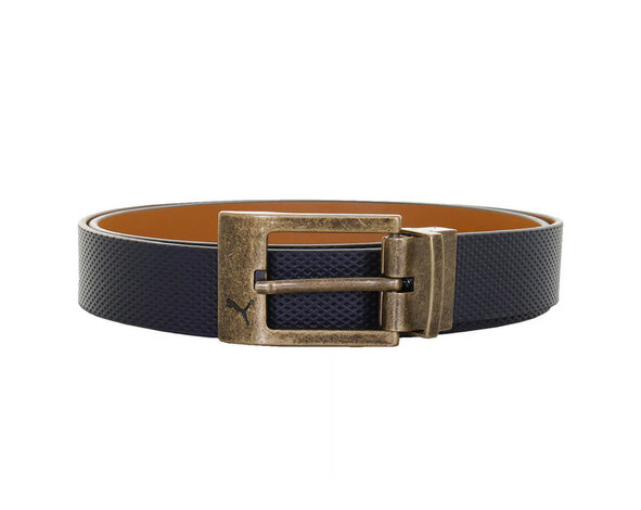 Puma Puma Back Spin CTL Belt Cinturón de Cuero - Azul