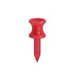 Pure 2 Improve Pure 2 Improve Plastic Step Tees 31 mm (30 pieces) - Red