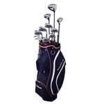 Wilson Profile Set de golf de 13 piezas para mujer 2025 | Bolsa de golf carro (varilla de grafito) - ZURDA