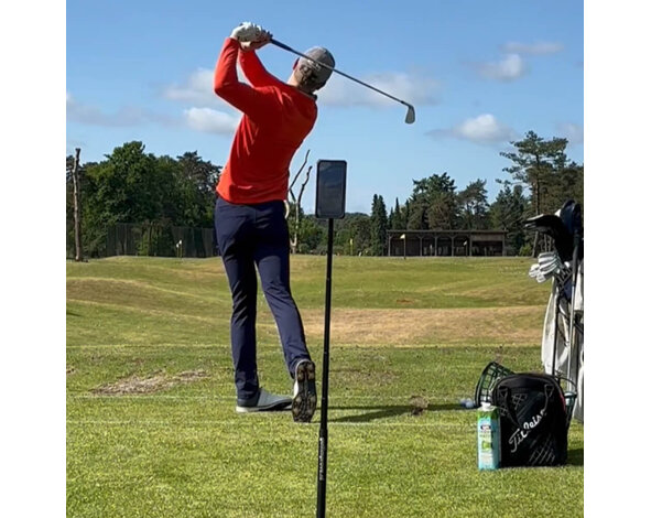 GolfDriver.es Golf Improve Adjustable Smartphone Tripod 2.0 - Black