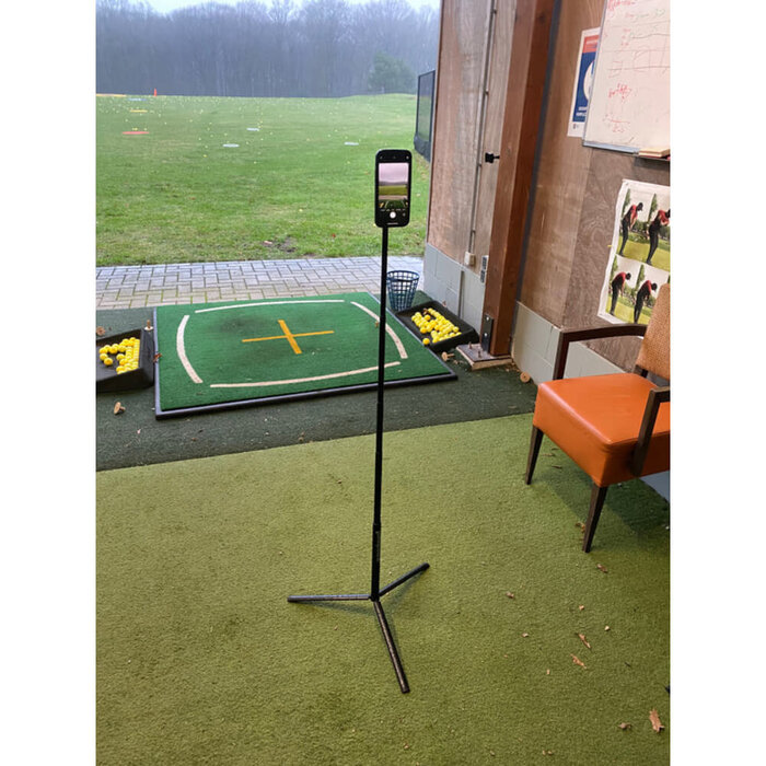 GolfDriver.es Golf Improve Adjustable Smartphone Tripod 2.0 - Black