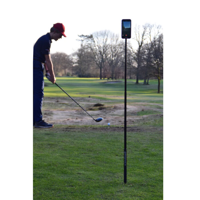 GolfDriver.es Golf Improve Trípode Ajustable para Smartphone 2.0 - Negro