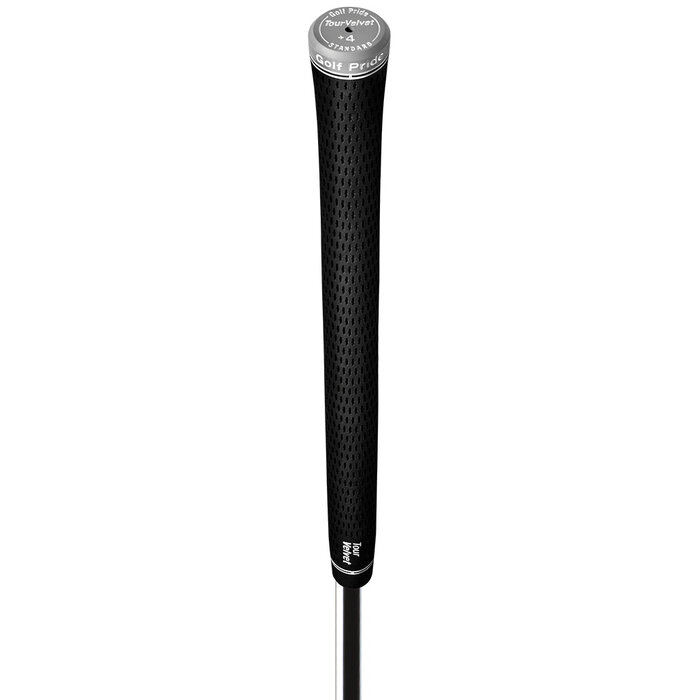 GolfPride GolfPride Tour Velvet Plus 4 MIDSIZE Grip - Negro Blanco
