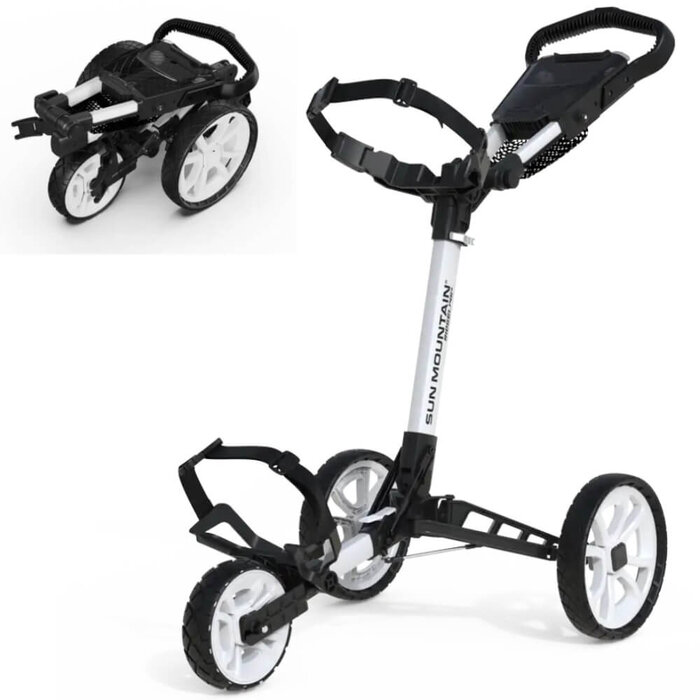 Sun Mountain Sun Mountain Ridgeline 3 Carro de golf - Blanco