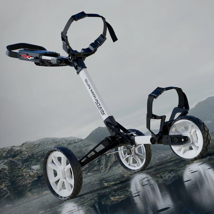 Sun Mountain Sun Mountain Ridgeline 3 Carro de golf - Blanco