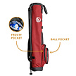 Sunday Golf Sunday Golf Loma XL Stand Bag - Burgundy
