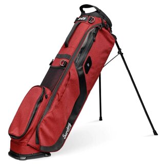 Sunday Golf Sunday Golf El Camino bolsa de golf trípode - Rojo