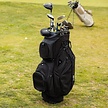 Sunday Golf Sunday Golf Big Rig Cart Bag 2025 - Matte Black