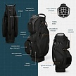 Sunday Golf Sunday Golf Big Rig Bolsa de golf carro 2025 - Negro