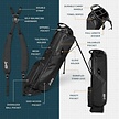 Sunday Golf Sunday Golf El Camino Stand Bag - Matte Black