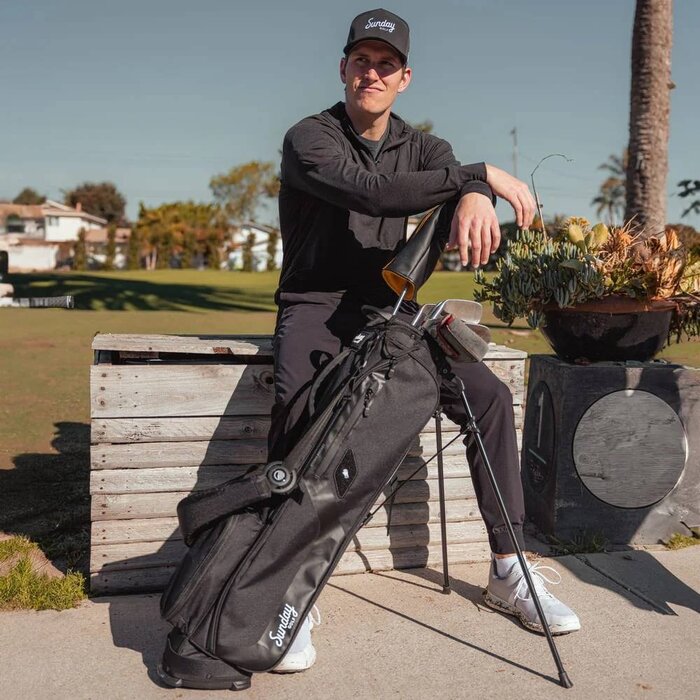 Sunday Golf Sunday Golf El Camino Stand Bag - Matte Black