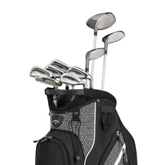 Callaway Callaway Solaire Black Set de Golf para Mujer de 14 Piezas 2025 | Bolsa de golf carro (varilla de grafito)