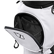 Wilson Wilson Talus 14 Bolsa de golf trípode híbrida 2025 - Blanco Negro