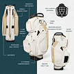 Sunday Golf Sunday Golf Big Rig Bolsa de golf carro 2025 - Crema