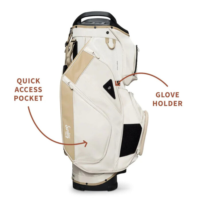 Sunday Golf Sunday Golf Big Rig Bolsa de golf carro 2025 - Crema