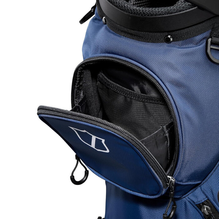 Wilson Wilson Talus 14 Bolsa de golf trípode híbrida 2025 - Azul Blanco