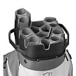 Wilson Wilson i-Lock IV Bolsa de golf carro 2025 - Gris Blanco