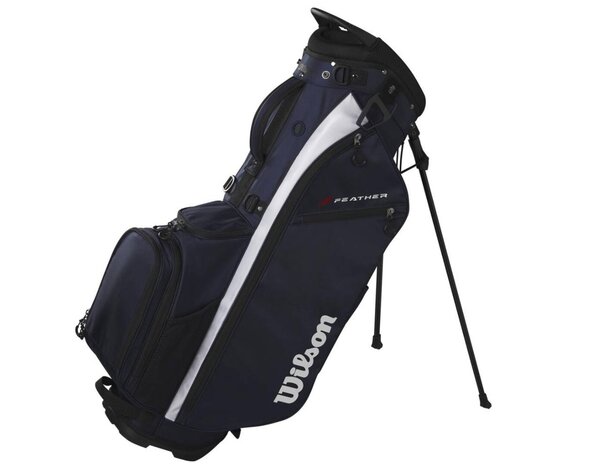 Wilson Wilson Feather Bolsa de golf trípode 2025 - Azul Blanco