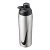 Nike Hypercharge Chug Botella de agua de acero inoxidable - Plata