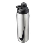 Nike Hypercharge Chug Botella de agua de acero inoxidable - Plata
