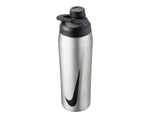Nike Golf Nike Hypercharge Chug Botella de agua de acero inoxidable - Plata