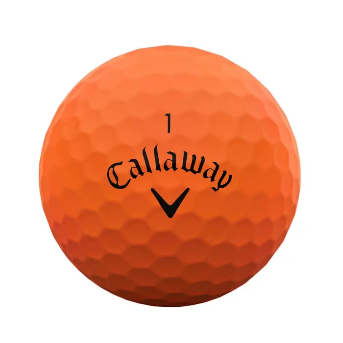 Callaway Callaway SuperSoft 2025 Bolas de golf - Naranja | Impresas