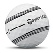 TaylorMade TaylorMade TP5 Stripe Bolas de golf 2025 - Blanco - 12 unidades