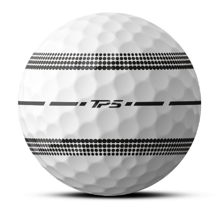 TaylorMade TaylorMade TP5 Stripe Golf Balls 2025 - White - 12-Pack