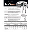 TaylorMade TaylorMade Qi Max Hierros 5-PW 2026 (varilla de acero) - ZURDOS