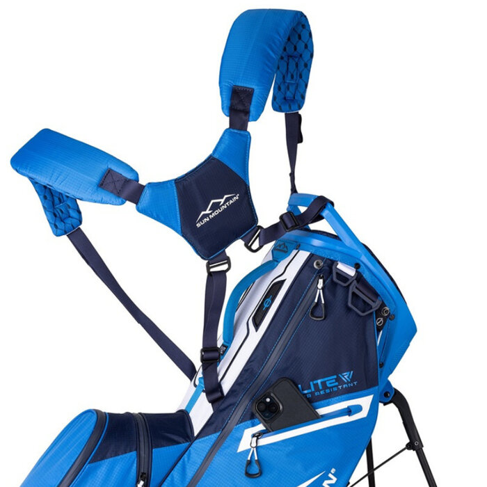 Sun Mountain Sun Mountain Eco Lite Bolsa de golf trípode - Azul