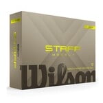 Wilson Staff Model X Pelotas de Golf 2026 - Amarillo - 12 Unidades