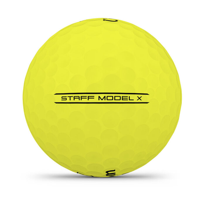 Wilson Wilson Staff Model X Pelotas de Golf 2026 - Amarillo - 12 Unidades