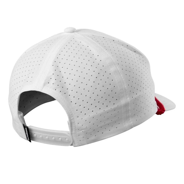 Wilson Wilson Gorra de Golf Rope - Blanco Rojo