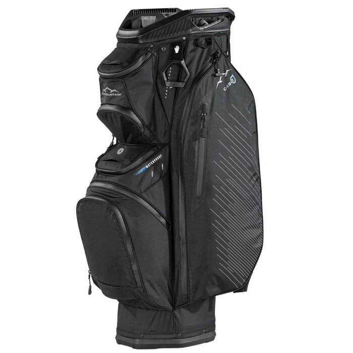 Sun Mountain Sun Mountain C130 H2NO Waterproof Bolsa de golf carro - Negro