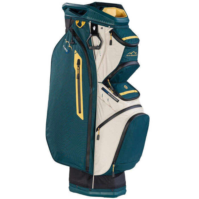 Sun Mountain Sun Mountain C130 H2NO Waterproof Bolsa de golf carro - Petróleo