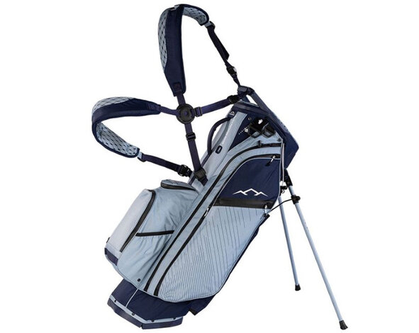 Sun Mountain Sun Mountain E4.5 VLO H2NO Waterproof Bolsa de golf trípode híbrida - Azul Gris