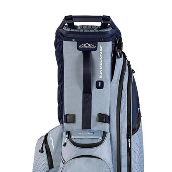 Sun Mountain Sun Mountain E4.5 VLO H2NO Waterproof Bolsa de golf trípode híbrida - Azul Gris