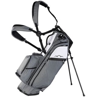 Sun Mountain Sun Mountain E4.5 VLO H2NO Waterproof Bolsa de golf trípode híbrida - Gris Blanco Negro