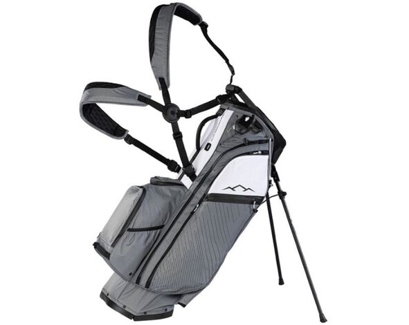 Sun Mountain Sun Mountain E4.5 VLO H2NO Waterproof Hybride Stand Bag - Nickel White Black