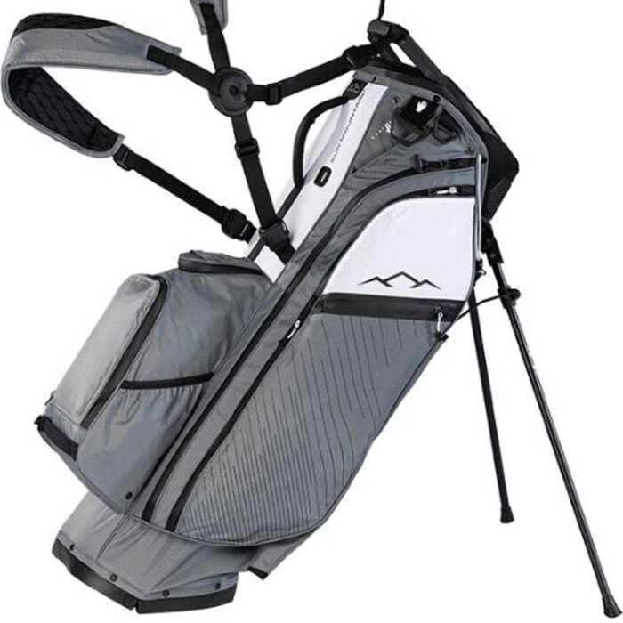 Sun Mountain Sun Mountain E4.5 VLO H2NO Waterproof Hybride Stand Bag - Nickel White Black