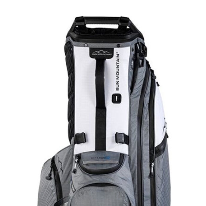 Sun Mountain Sun Mountain E4.5 VLO H2NO Waterproof Hybride Stand Bag - Nickel White Black