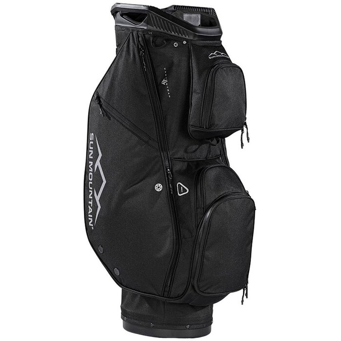 Sun Mountain Sun Mountain Forerunner Bolsa de golf carro - Negro