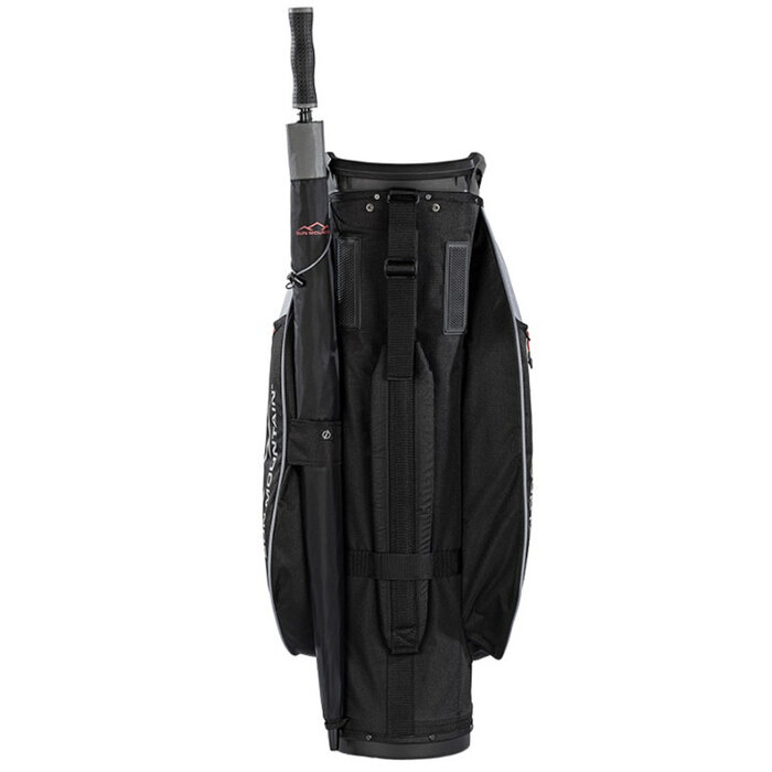 Sun Mountain Sun Mountain Forerunner Bolsa de golf carro - Negro Gris Rojo